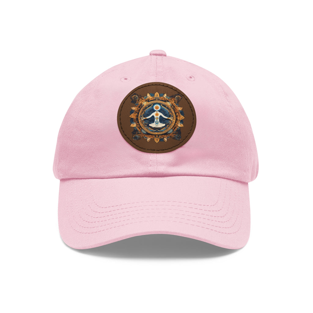 Tranquility hat with leather patch