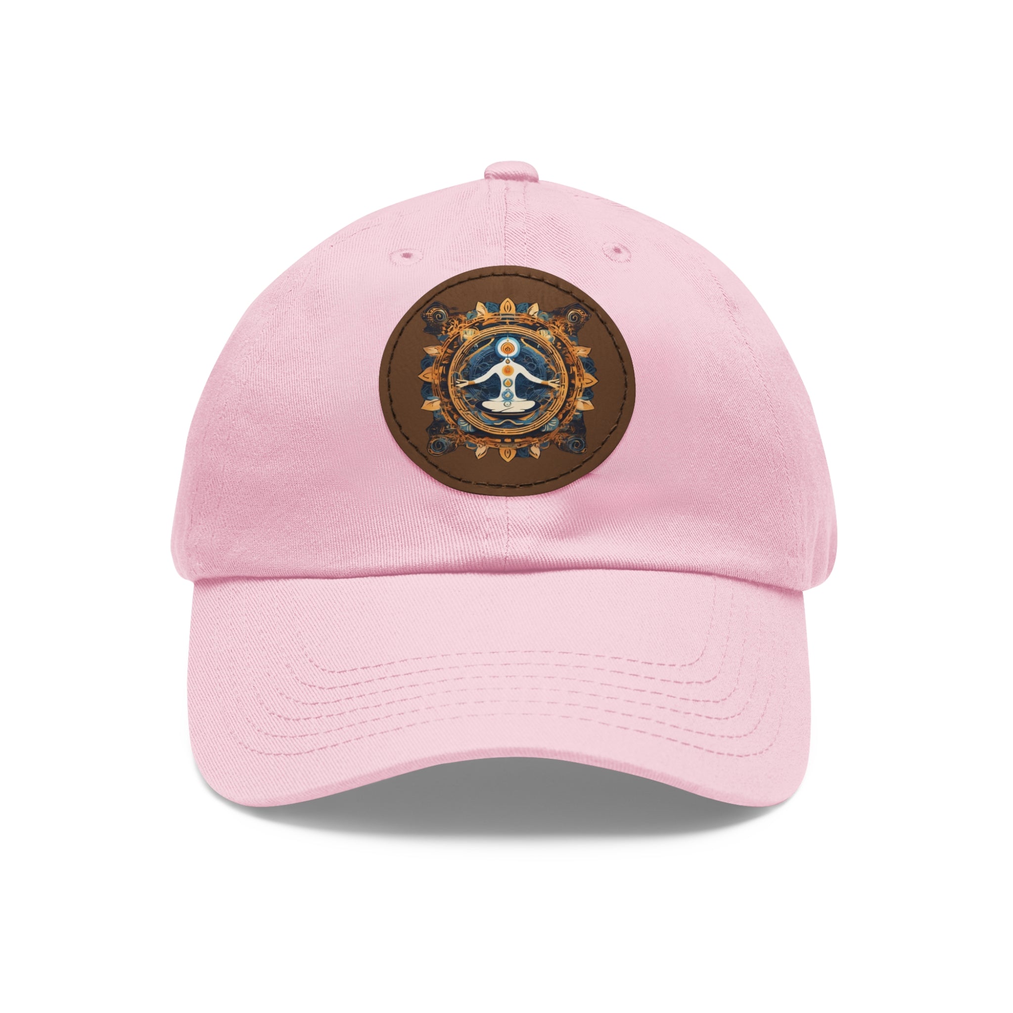 Tranquility hat with leather patch