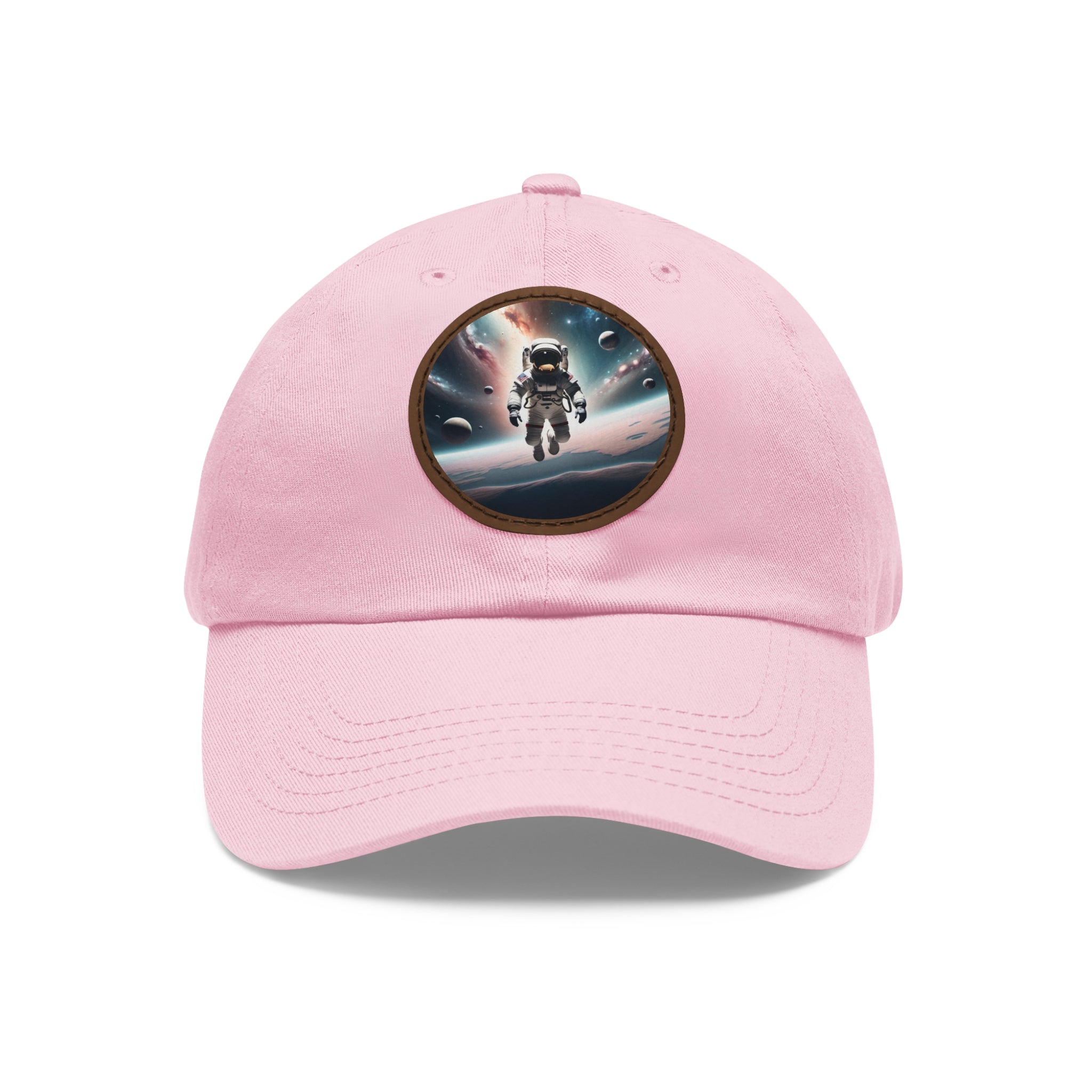Wondrous hat with leather patch