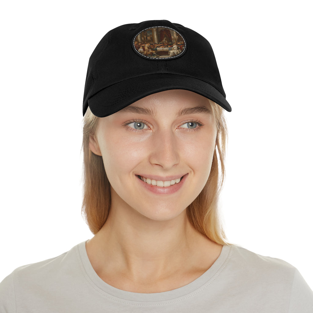 Sumptuous Hat with Leather Patch