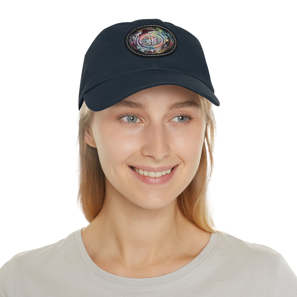 Harmony hat with leather patch
