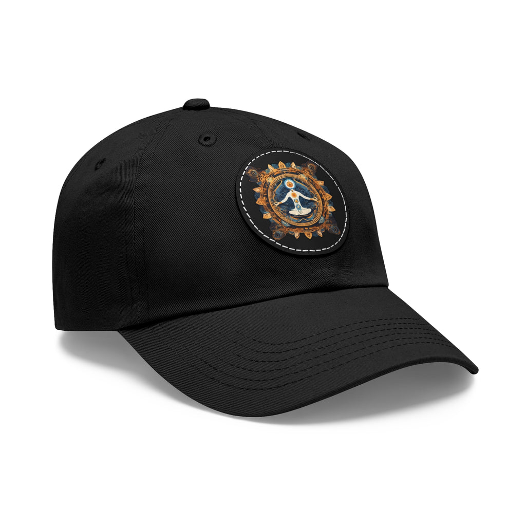 Tranquility hat with leather patch