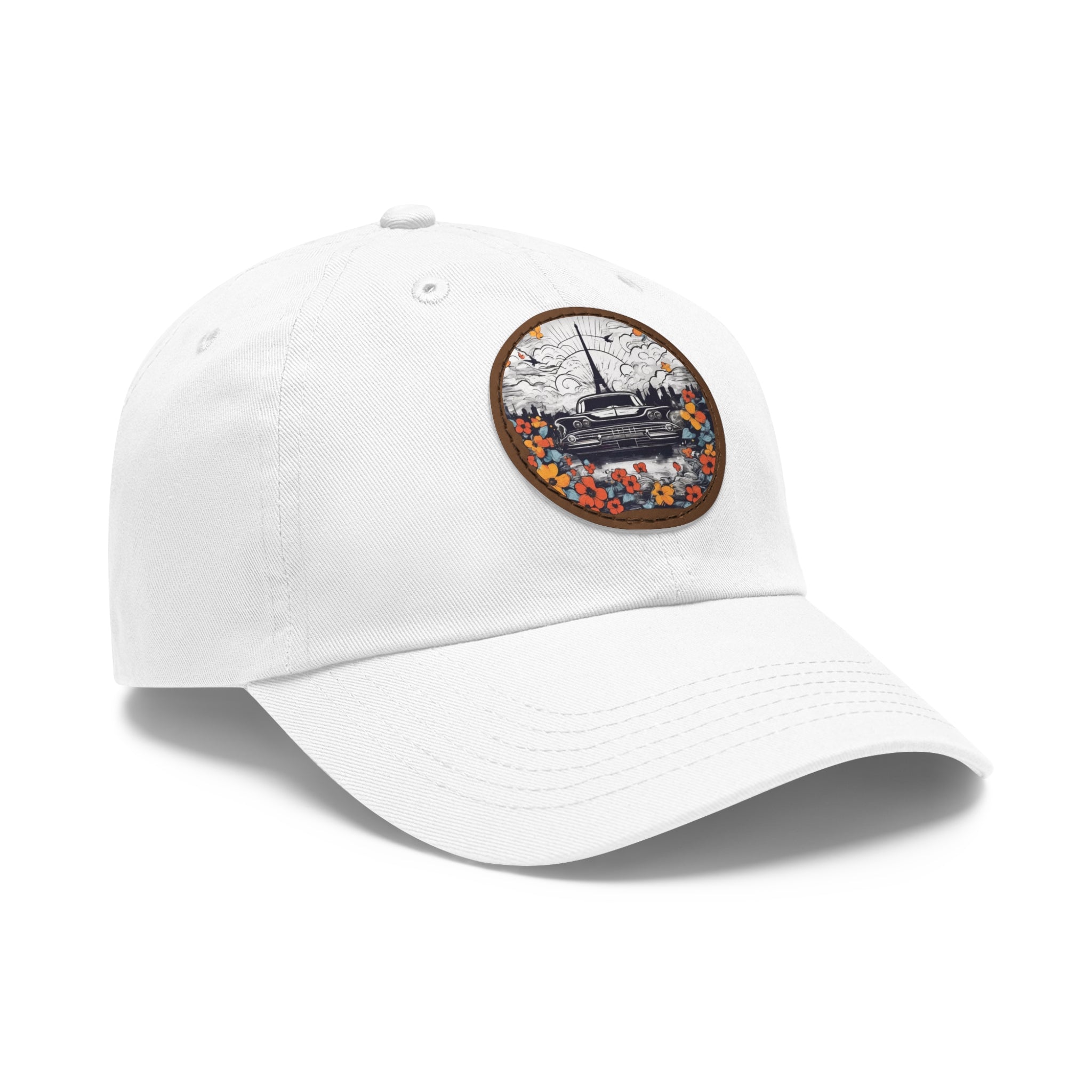 Nostalgia hat with leather patch